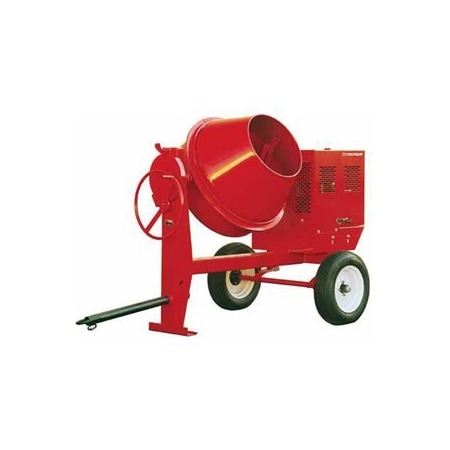 Bon Tool Concrete Mixer Steel-Drum 4 Cubic Feet , 3.5 Hp Honda Gx-120 Engine Whiteman 35-201